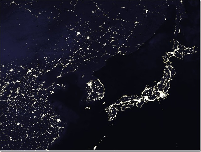North Korea is Dark